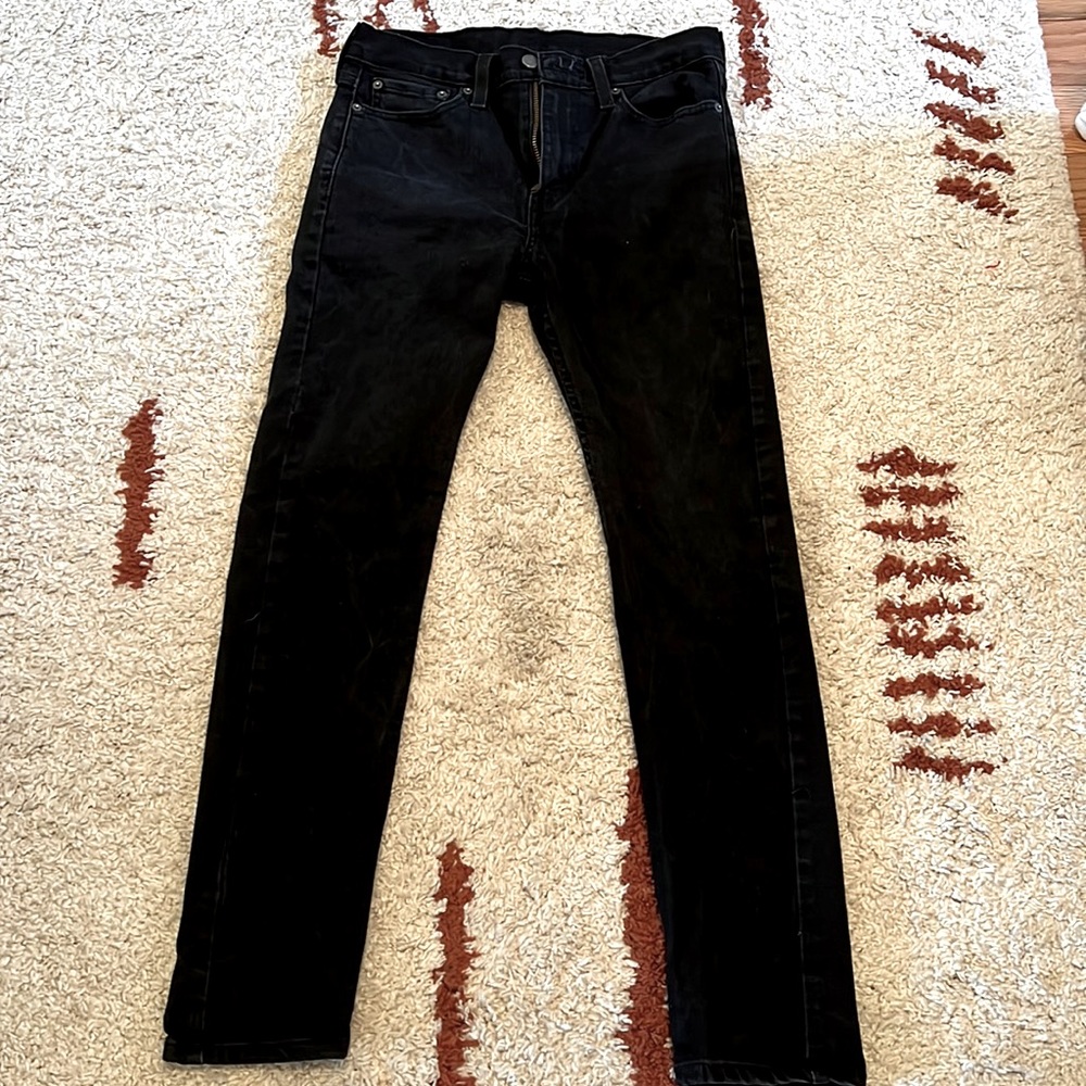 Black Levi Denim Jeans